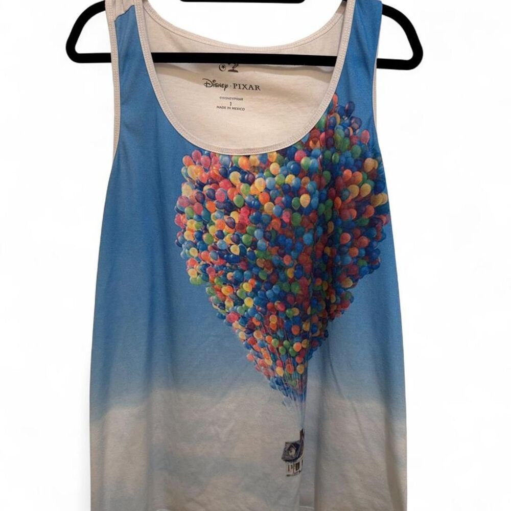 Disney Women's Pixar Up! Kidcore Movie Summer Casual Tank Top